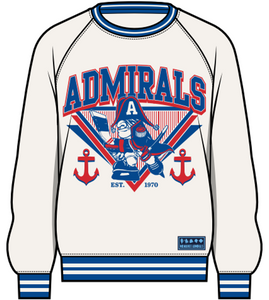 SWEATSHIRT CREW SDS 80S ANCHOR