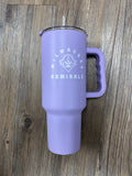 TUMBLER 40oz HANDLE LAVENDER