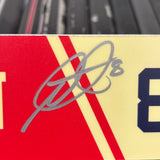 TENNYSON FX-RED 21-22 SIGNED NAMEPLATE