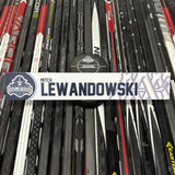 LEWANDOWSKI UNSIGNED NAMEPLATE