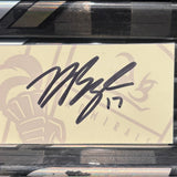 BANCROFT FRIDGE 25-26 SIGNED NAMEPLATE
