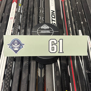 BLANK #61 UNSIGNED NAMEPLATE