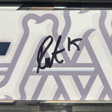 RATCLIFFE WHITE 25-26 SIGNED NAMEPLATE