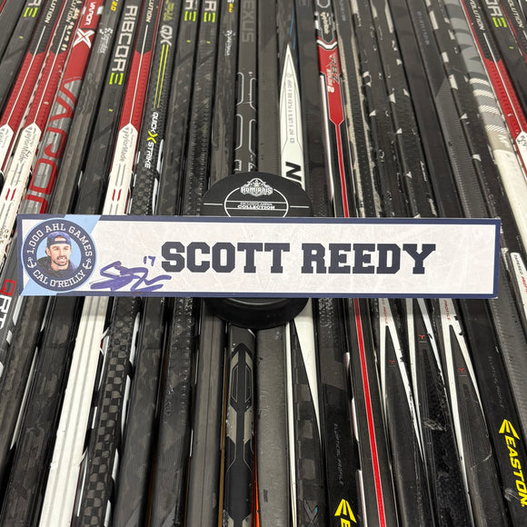REEDY CAL 1,000 24-25 SIGNED NAMEPLATE