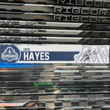 HAYES WHITE 25-26 SIGNED NAMEPLATE