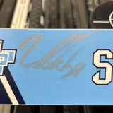SOLOW LT BLUE PLAYOFF 21-22 SIGNED NAMEPLATE