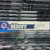 SEDOFF CREAM-FAUX 25-26 SIGNED NAMEPLATE