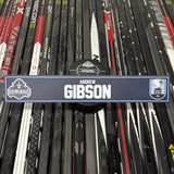 GIBSON UNSIGNED NAMEPLATE