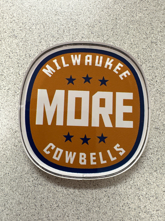 MAGNET MORE COWBELL