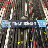 MCLAUGHLIN NAVY PLAYOFF 21-22 SIGNED NAMEPLATE