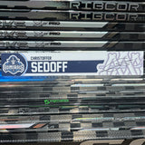 SEDOFF WHITE 25-26 SIGNED NAMEPLATE