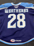 WEATHERBY NAVY 23-24 AUTHENTIC JERSEY