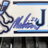 MATIER WHITE 23-24 SIGNED NAMEPLATE