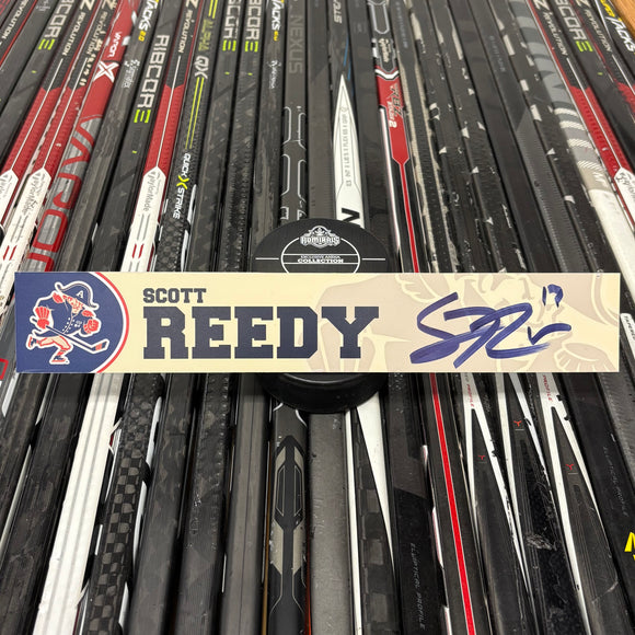REEDY FX-CREAM 24-25 SIGNED NAMEPLATE