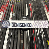 DENISENKO WHITE 24-25 SIGNED NAMEPLATE