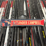 CAMPBELL FX-NAVY 23-24 SIGNED NAMEPLATE