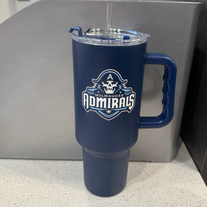 TUMBLER 40oz HANDLE NAVY