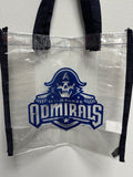 CLEAR TOTE NAVY PRIMARY