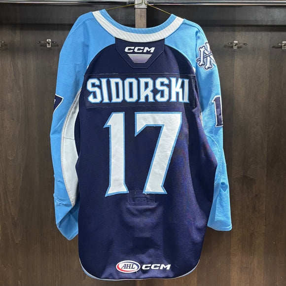 SIDORSKI NAVY 22-23 AUTHENTIC JERSEY