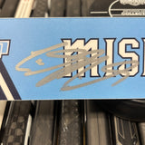 MISMASH LT BLUE PLAYOFF 21-22 SIGNED NAMEPLATE