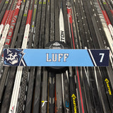 LUFF UNSIGNED NAMEPLATE