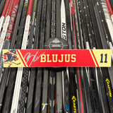 BLUJUS FX-RED 21-22 SIGNED NAMEPLATE