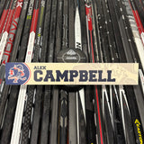 CAMPBELL UNSIGNED NAMEPLATE