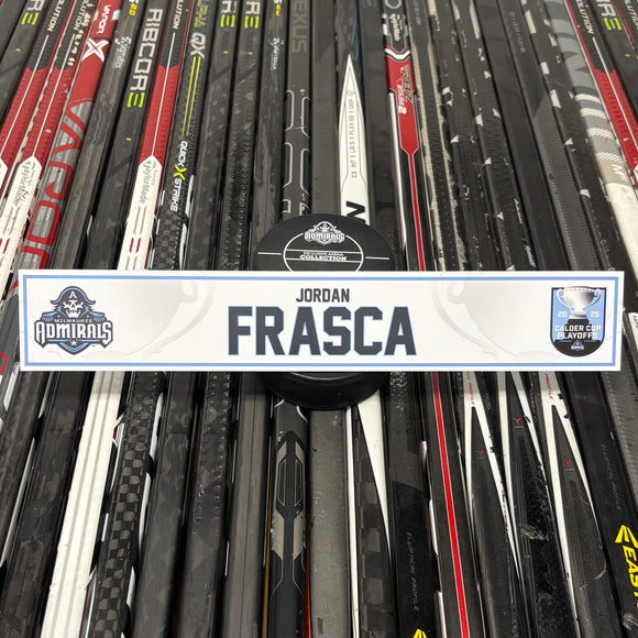 FRASCA UNSIGNED NAMEPLATE