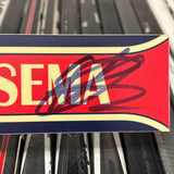 RITSEMA FX-NAVY 23-24 SIGNED NAMEPLATE