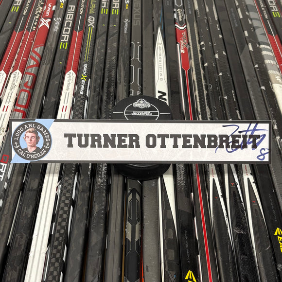 OTTENBREIT CAL 1,000 24-25 SIGNED NAMEPLATE