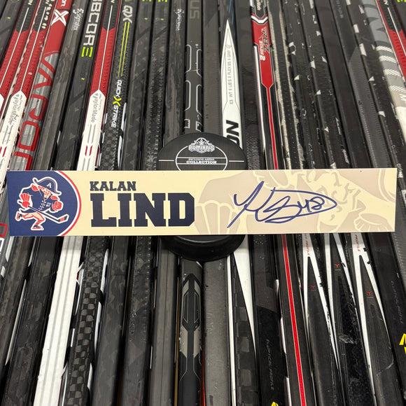 LIND FX-CREAM 24-25 SIGNED NAMEPLATE