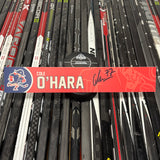O'HARA FX-RED 24-25 SIGNED NAMEPLATE