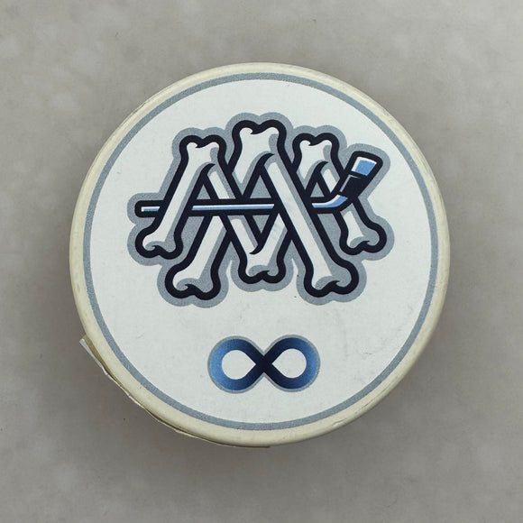 PUCK REPLICA WHITE MA AUTISM