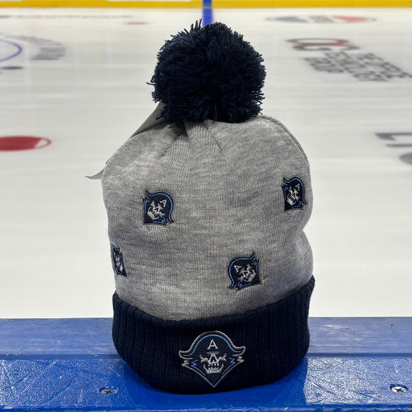HAT KNIT BACK IN BUSINESS AOP