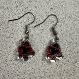 EARRING FAUX ACRYLIC