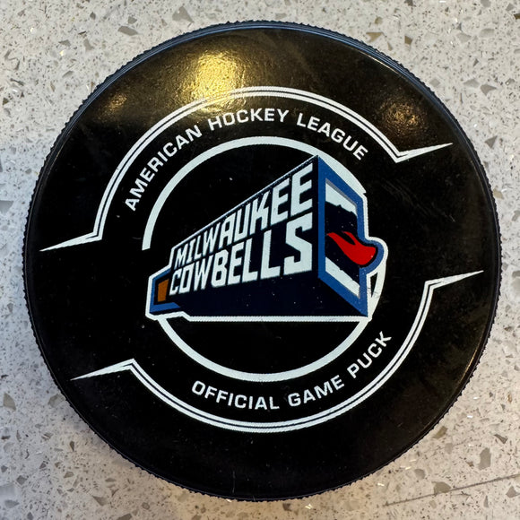 OFFICIAL COWBELL PUCK