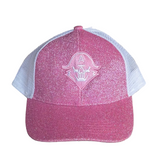 HAT PINK GLITTER CREST