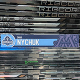 NYCHUCK UNSIGNED NAMEPLATE
