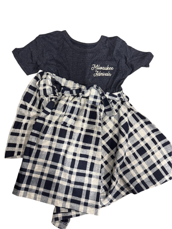 TODDLER GIRL DRESS MARCELINE PLAID