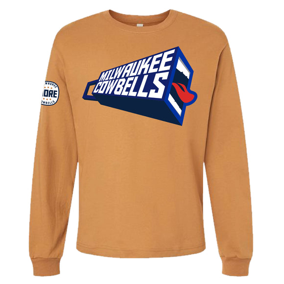 TEE LONG SLEEVE MKE COWBELLS