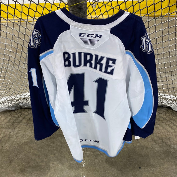 BURKE WHITE PLAYOFF 21-22 AUTHENTIC JERSEY