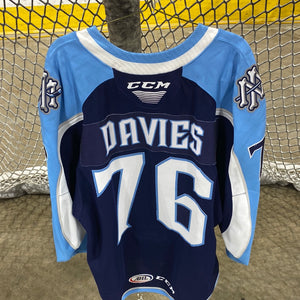 DAVIES NAVY PLAYOFF 21-22 AUTHENTIC JERSEY