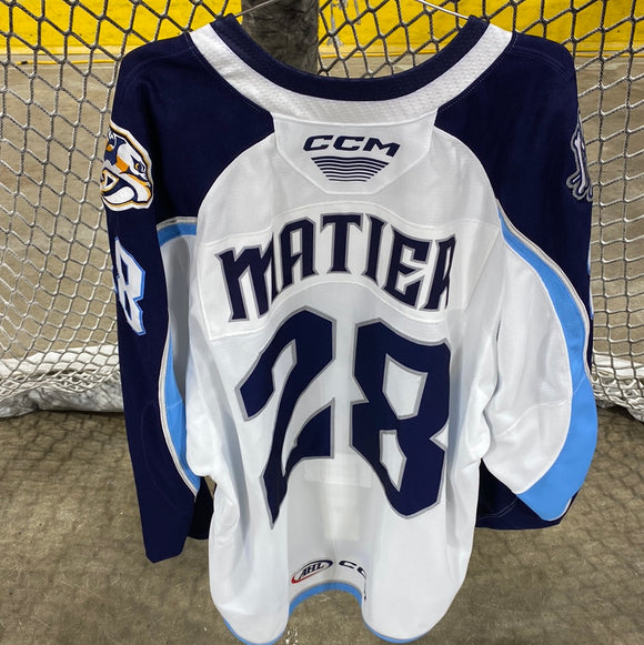 MATIER WHITE 22-23 AUTHENTIC JERSEY