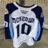 McKEOWN WHITE 22-23 AUTHENTIC JERSEY