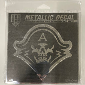 DECAL CHROME CREST