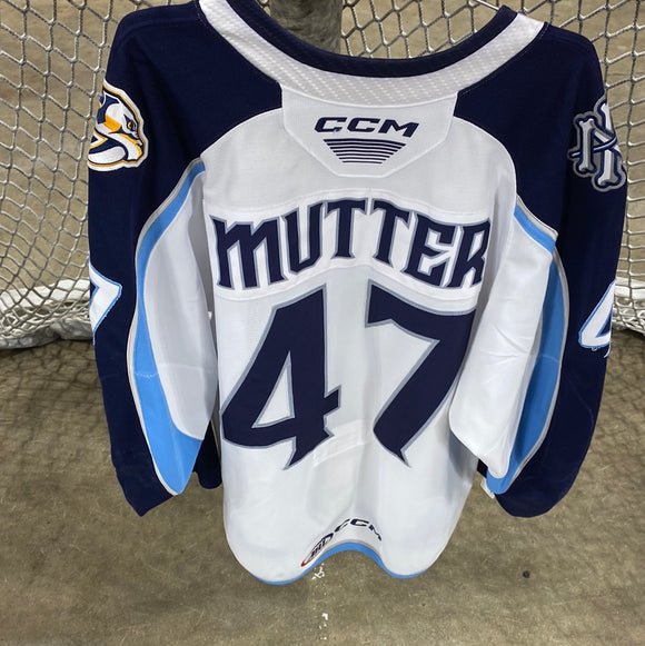 MUTTER WHITE 22-23 AUTHENTIC JERSEY