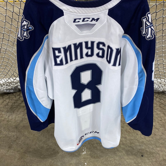 TENNYSON WHITE PLAYOFF 21-22 AUTHENTIC JERSEY