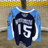 HUNTINGTON NAVY PLAYOFF 21-22 AUTHENTIC JERSEY