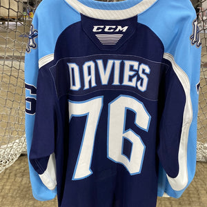 DAVIES NAVY REGULAR SEASON 21-22 AUTHENTIC JERSEY