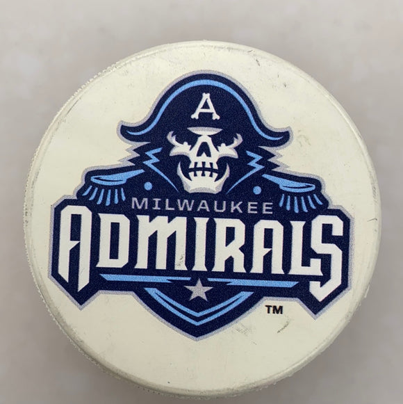 PUCK REPLICA PRIMARY LOGO WHITE